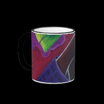 African Moon VI mugs