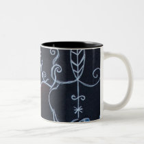 African Moon VII mugs