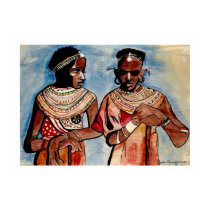 African Mother & Daughter Poster posters by Polestar_Images African Mother & Daughter Poster posters