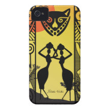 African Native iPhone 4 Case-Mate Case