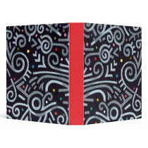 African Night 3 Ring Binder