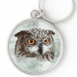 african owl key chain