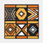 African pattern magnets