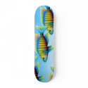 African Peacock Cichlid Fish Skateboard