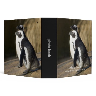 African Penguins • Photo Book Vinyl Binder by SabineSt