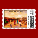 AFRICAN PEOPLE  - Customized stamps