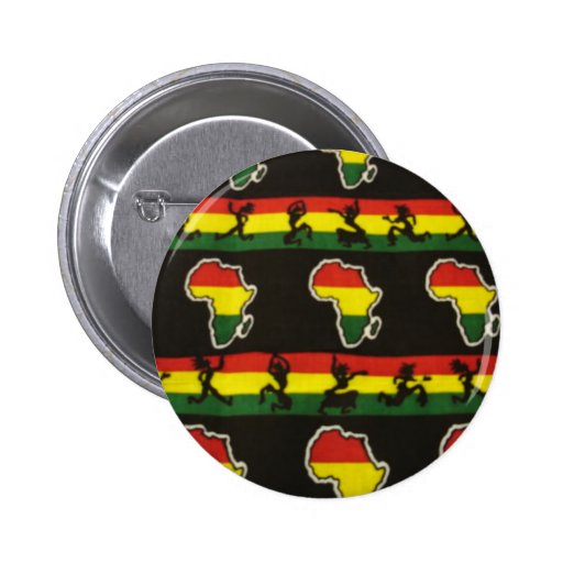 AFRICAN PINBACK BUTTONS