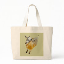 African Pygmy Goat Canvas Bags