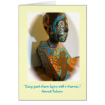 African Queen Greeting Cards