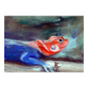 African Rainbow Lizard Poster Print by bmthour African Rainbow Lizard Poster Print