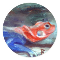 African Rainbow Lizard Sticker