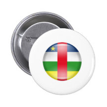 African republic Center Pinback Buttons