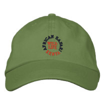 AFRICAN SAFARI, KENYA embroidered hats by amioki AFRICAN SAFARI, KENYA embroidered hats