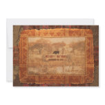 African Safari Wedding Invitation