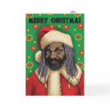 African Santa Greeting ! cards