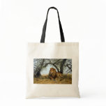 African shade, Lion Tote Bags