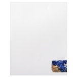 African Sideneck Turtle and Blue tinsel with star Letterhead Design