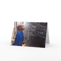 African Student Teacher Greeting Card by randscape African Student Teacher Greeting Card
