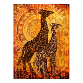 African Summer print