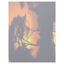 African sunset, Arusha National Park, Tanzania Letterhead Design