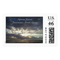 African Sunset, Paternoster, South Africa postage by bluntblue African Sunset, Paternoster, South Africa postage