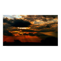 African Sunset posters by Practicaps African Sunset posters
