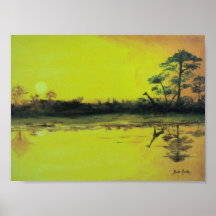 African Sunset Posters