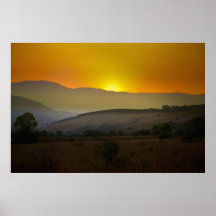 African Sunset Print