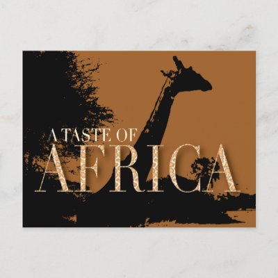 African Party Invitations