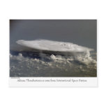 African Thunderstorm as seen from ISS postcards