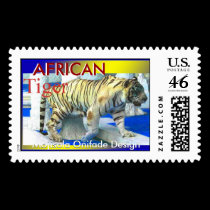AFRICAN TIGER  Postage postage