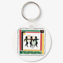 African Unity keychains