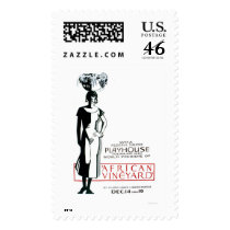 African Vineyard 1938 WPA Postage Stamp