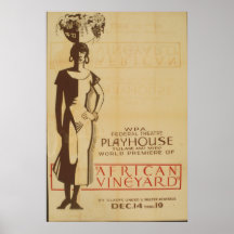 African Vineyard Debut Poster