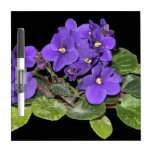 African violet dry erase whiteboard