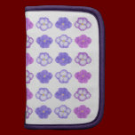 African Violet Flowers Rickshaw Folio rickshaw folios