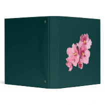 African Violet Pink Binder