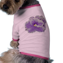 African Violet Purple pet clothing by kphotos African Violet Purple pet clothing