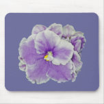 African Violet Purple Gifts Mouse Pad
