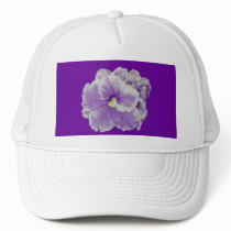 African Violet Purple hats by kphotos African Violet Purple hats