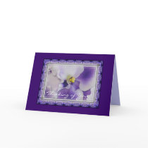 African Violets cards