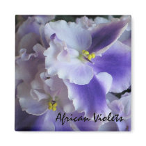 African Violets magnets