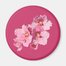 African Violets Magnet