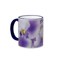 African Violets mugs