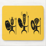 African Warrior Mousepad