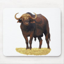 African Water Buffalo Mouse Pads