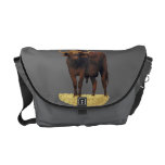 African Water Buffalo Rickshaw Messenger Bag