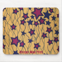 African Wax Print Mouse Pads mousepads