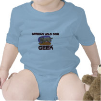 African Wild Dog Geek t-shirts