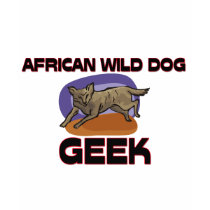 African Wild Dog Geek t-shirts